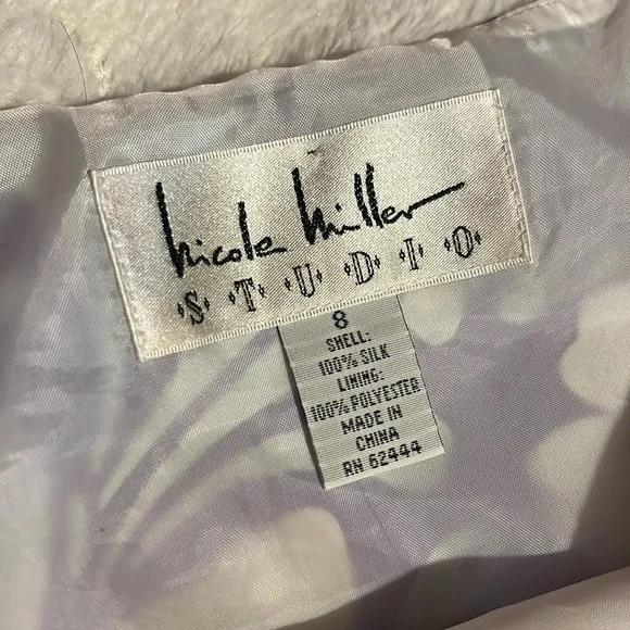 NICOLE MILLER STUDIO SKIRT SIZE 8 - Picture 2 of 4